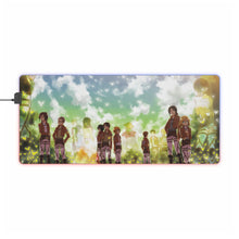 Load image into Gallery viewer, Anime Attack On Titan RGB LED Mouse Pad (Desk Mat)
