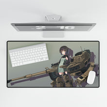 Load image into Gallery viewer, Anime Warrior Mouse Pad (Desk Mat)
