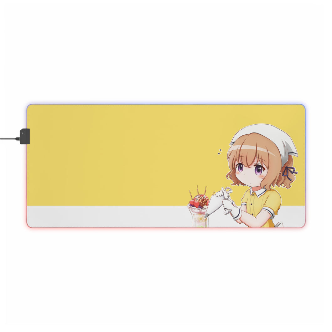 Mafuyu Hoshikawa RGB LED Mouse Pad (Desk Mat)