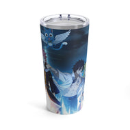 Fairy Tail Natsu Dragneel, Erza Scarlet, Gray Fullbuster, Lucy Heartfilia, Happy Tumbler 20oz