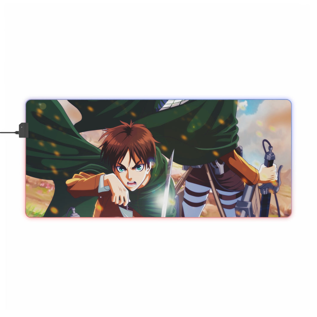 Eren & Levi RGB LED Mouse Pad (Desk Mat)