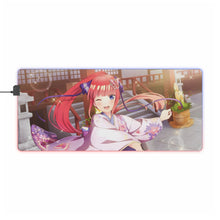 Load image into Gallery viewer, Nino Nakano RGB LED Mouse Pad (Desk Mat)
