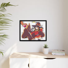 Load image into Gallery viewer, Megumin Canvas Framed Art Print
