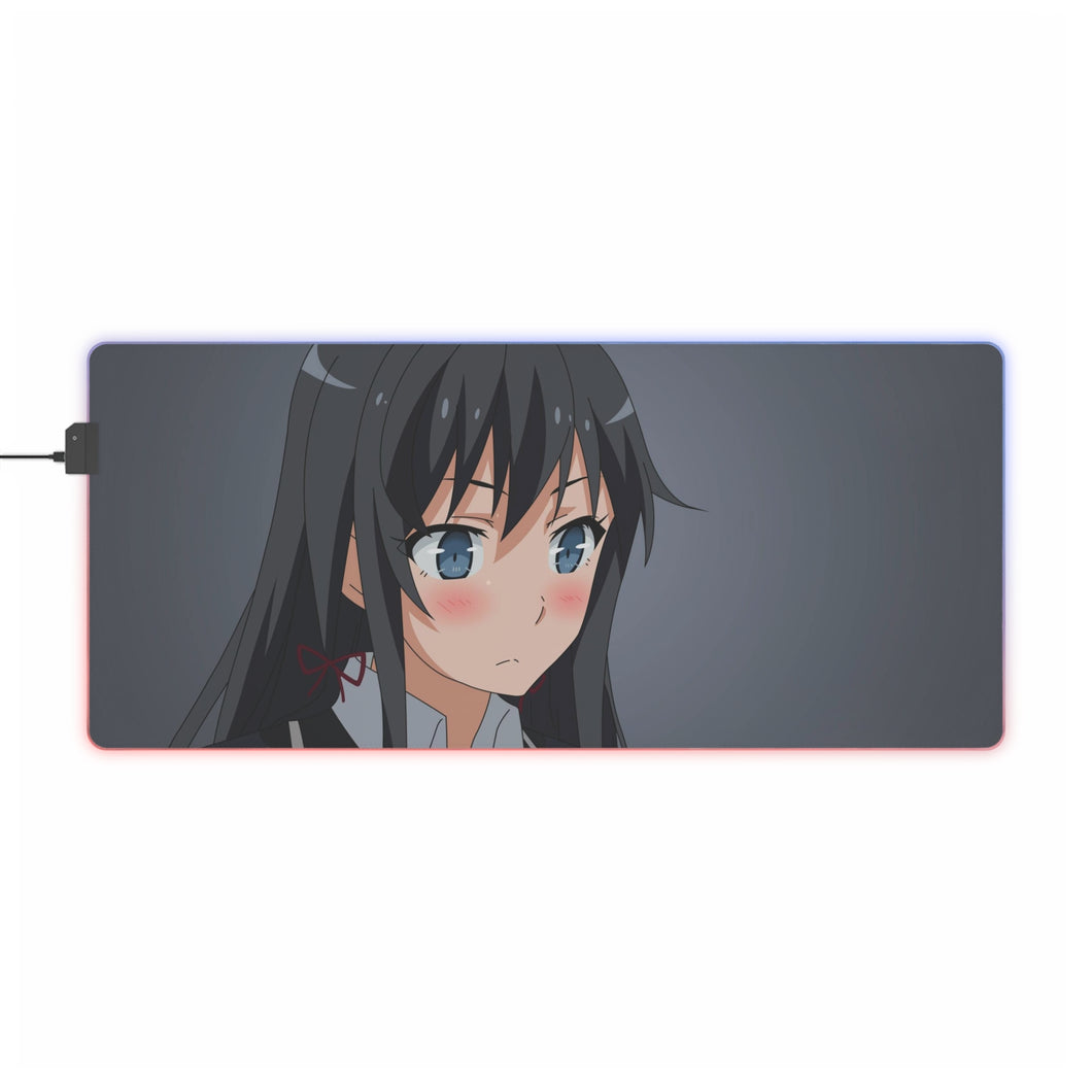 Yukinoshita Yukino RGB LED Mouse Pad (Desk Mat)