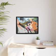 Load image into Gallery viewer, Naruto&#39;s Family Canvas Framed Art Print

