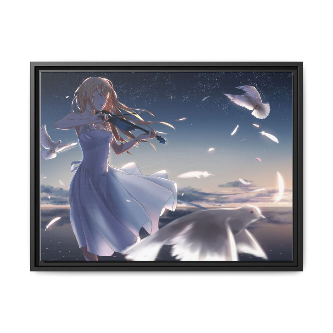 Kaori Miyazono Canvas Framed Art Print