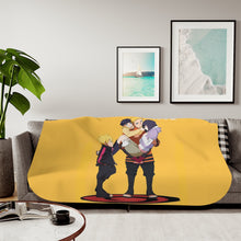 Load image into Gallery viewer, Boruto Sherpa Blanket
