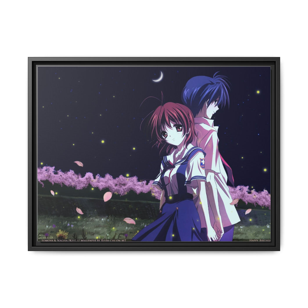 Anime Clannad Canvas Framed Art Print