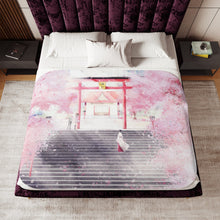 Load image into Gallery viewer, Yukine And Hiyori Sherpa Blanket
