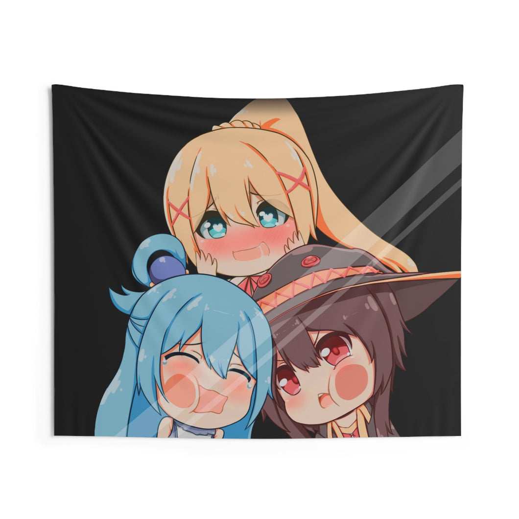 KonoSuba - God’s blessing on this wonderful world!! Indoor Wall Tapestry