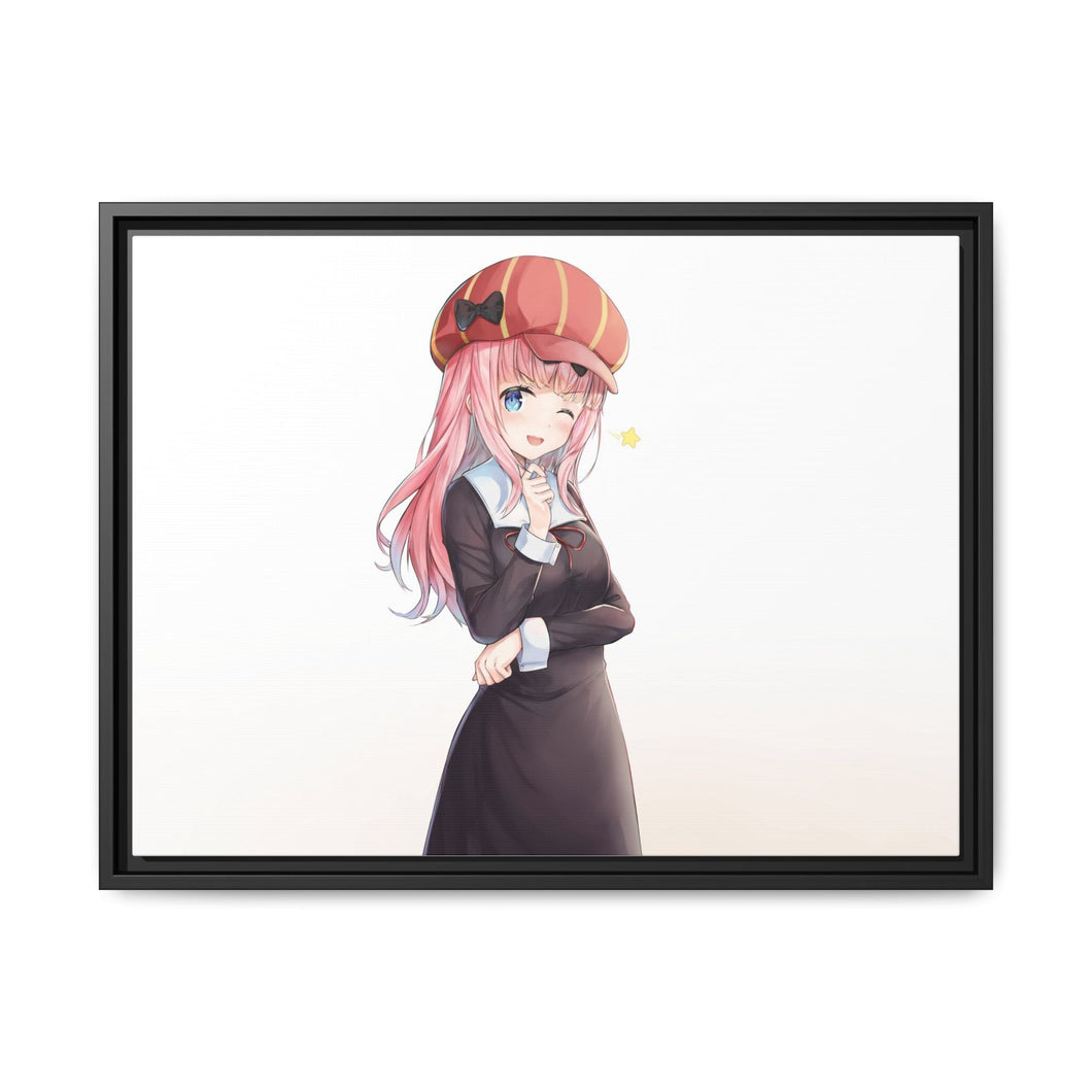Chika Fujiwara Canvas Framed Art Print