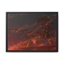 Load image into Gallery viewer, Anime Neon Genesis Evangelion Canvas Framed Art Print
