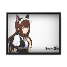 Load image into Gallery viewer, Kurisu Cosplay Canvas Framed Art Print
