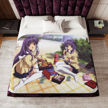 Load image into Gallery viewer, Clannad - Kyou &amp; Ryou Sherpa Blanket
