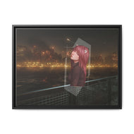 Lucy Elfen Lied Canvas Framed Art Print