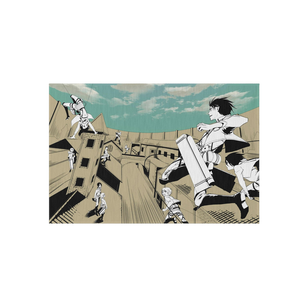 Anime Attack On Titan Rug
