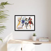 Load image into Gallery viewer, Anime KonoSuba - God’s blessing on this wonderful world!! Canvas Framed Art Print
