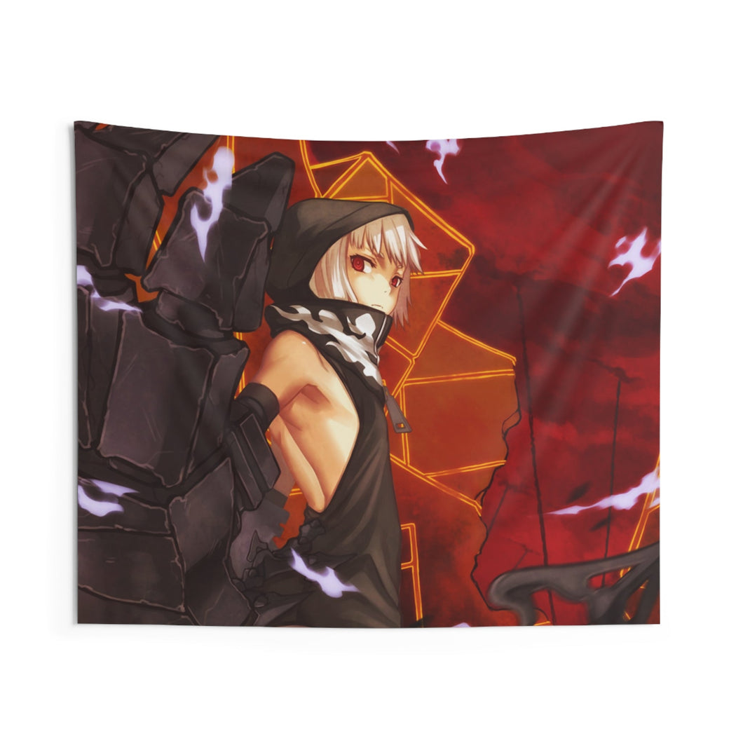Black Rock Shooter Indoor Wall Tapestry
