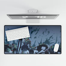 Load image into Gallery viewer, Solo Leveling (Sun Jin-Woo) Dual Screen 4K Mouse Pad (Desk Mat)
