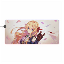 Load image into Gallery viewer, Violet Evergarden RGB LED Mouse Pad (Desk Mat)
