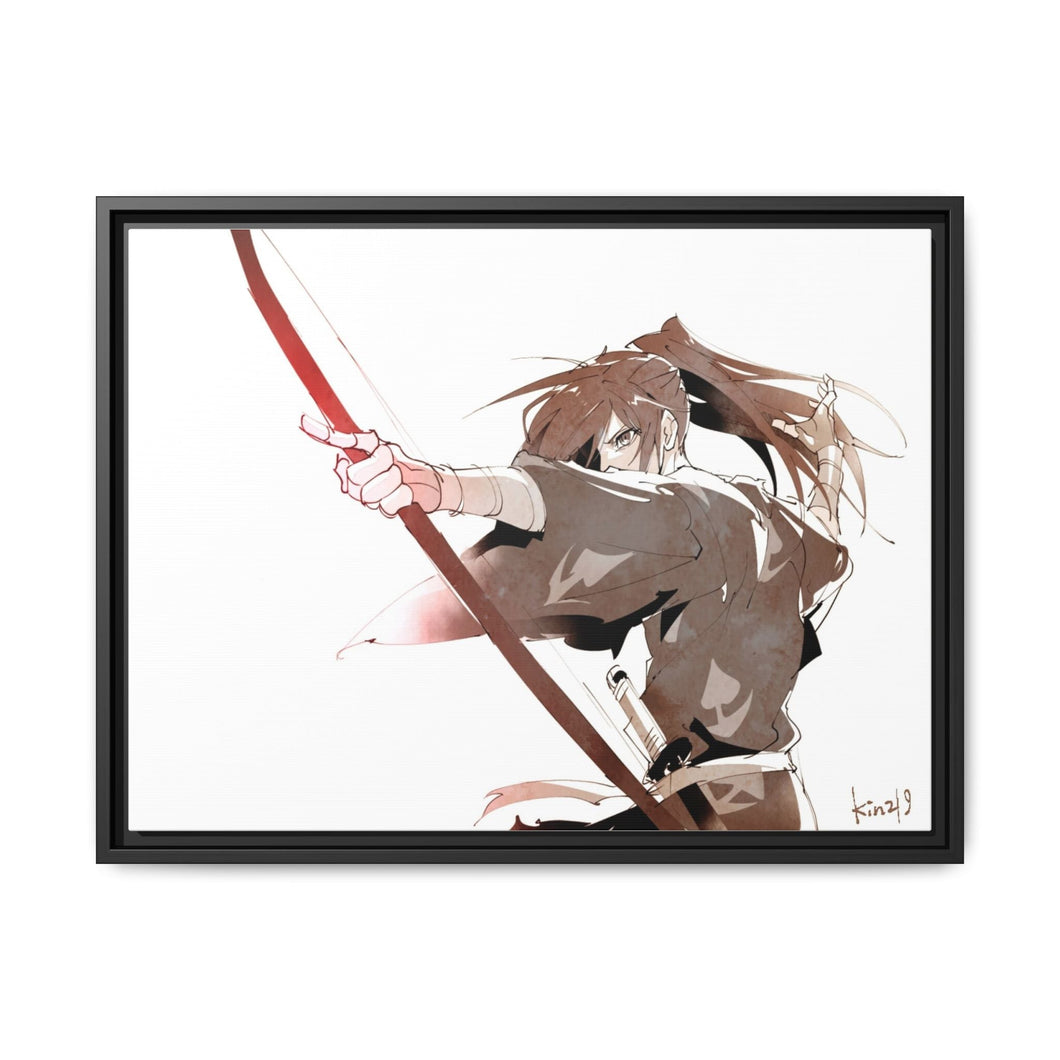 Hyakkimaru Canvas Framed Art Print