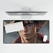 Load image into Gallery viewer, One-piece Luffy realistic drawing Mouse Pad (Desk Mat)
