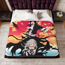 Load image into Gallery viewer, Akutagawa &amp; Atsushi Sherpa Blanket
