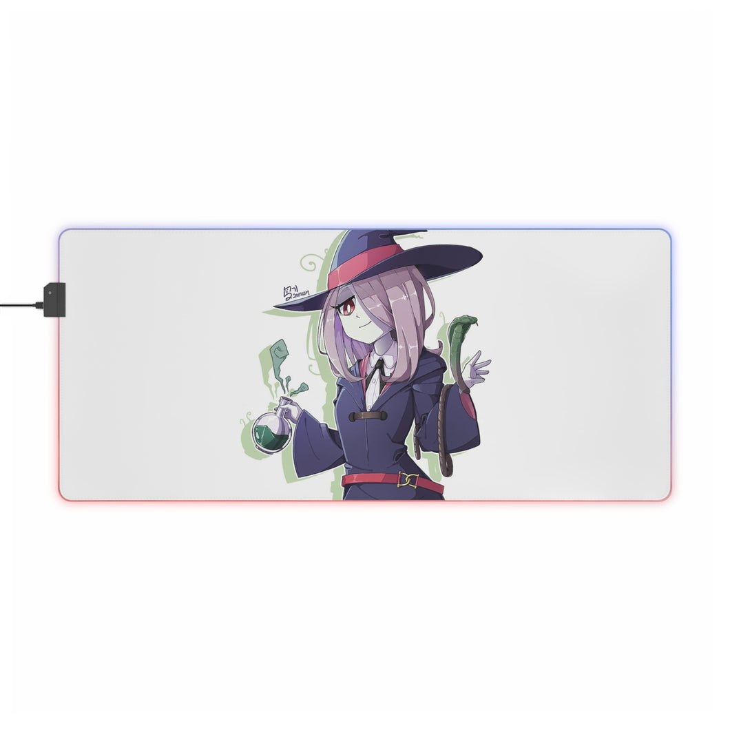 Little Witch Academia Sucy Manbavaran, Computer Keyboard Pad RGB LED Mouse Pad (Desk Mat)