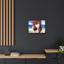 Load image into Gallery viewer, Makise Kurisu &amp; Rintarou Kyouma-Dr Pepper Addicts Canvas Framed Art Print
