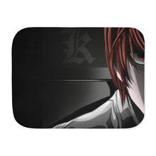 Load image into Gallery viewer, Anime Death Note Sherpa Blanket
