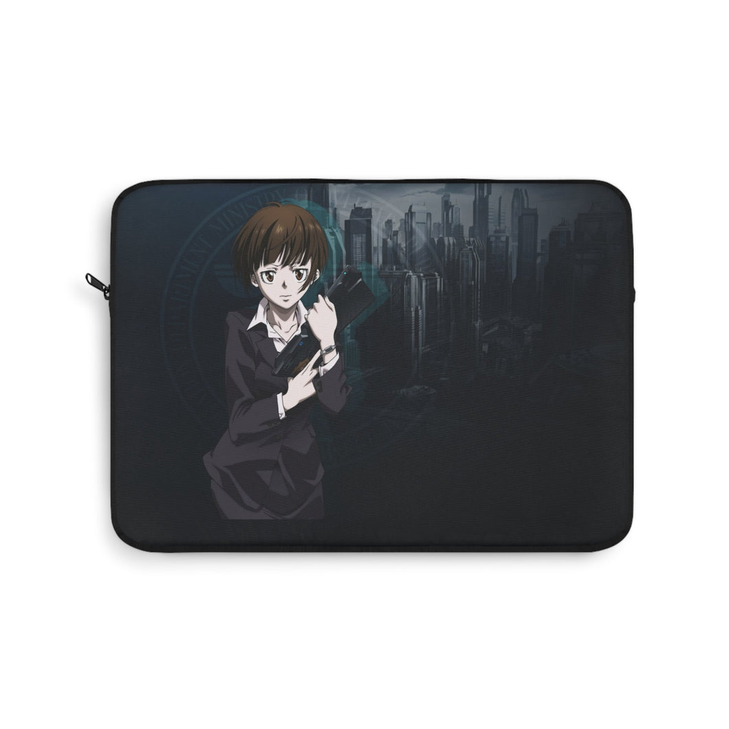 Akane Tsunemori with a dominator Laptop Sleeve