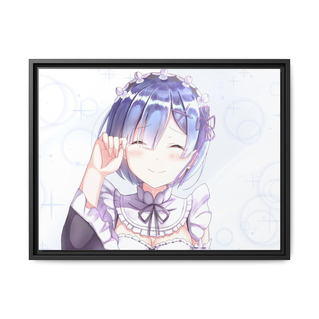 Anime Re:ZERO -Starting Life in Another World- Canvas Framed Art Print