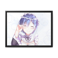 Anime Re:ZERO -Starting Life in Another World- Canvas Framed Art Print