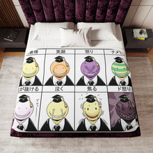 Load image into Gallery viewer, Assassination Classroom Sherpa Blanket
