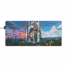 Load image into Gallery viewer, Suzume no Tojimari RGB LED Mouse Pad (Desk Mat)
