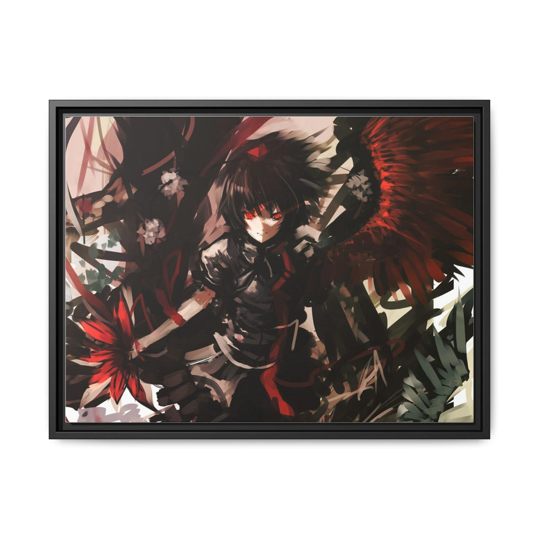 Touhou Canvas Framed Art Print