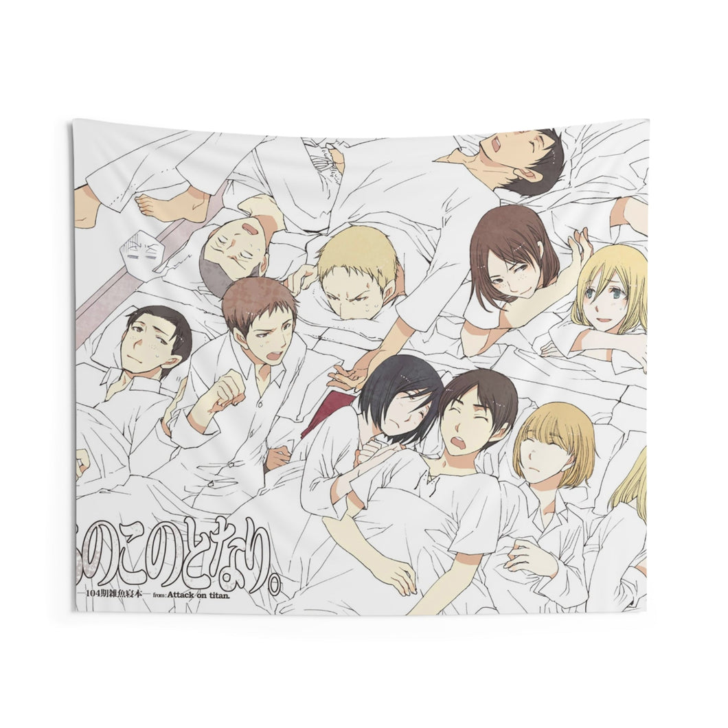 Anime Attack On Titan Indoor Wall Tapestry