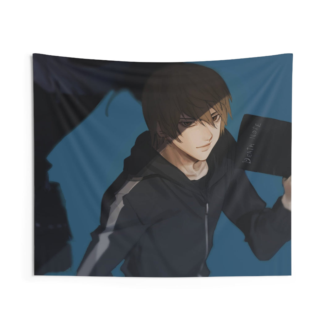 Death Note Light Yagami Indoor Wall Tapestry