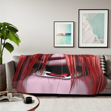 Load image into Gallery viewer, Elfen Lied Sherpa Blanket
