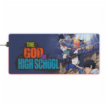 Load image into Gallery viewer, The God Of High School RGB LED Mouse Pad (Desk Mat)
