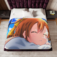 Load image into Gallery viewer, Love Live! Honoka Kousaka Sherpa Blanket

