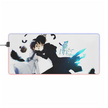 Load image into Gallery viewer, Durarara!! Izaya Orihara RGB LED Mouse Pad (Desk Mat)
