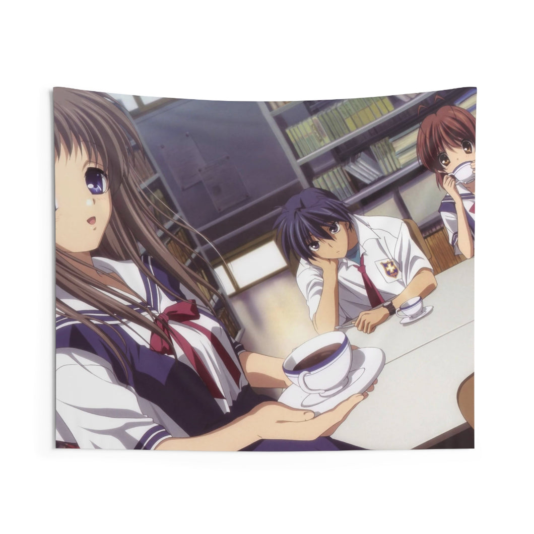 Clannad Tomoya Okazaki, Nagisa Furukawa Indoor Wall Tapestry