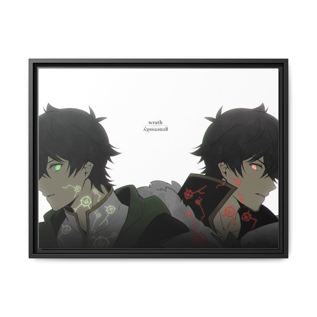 The Rising Of The Shield Hero Canvas Framed Art Print