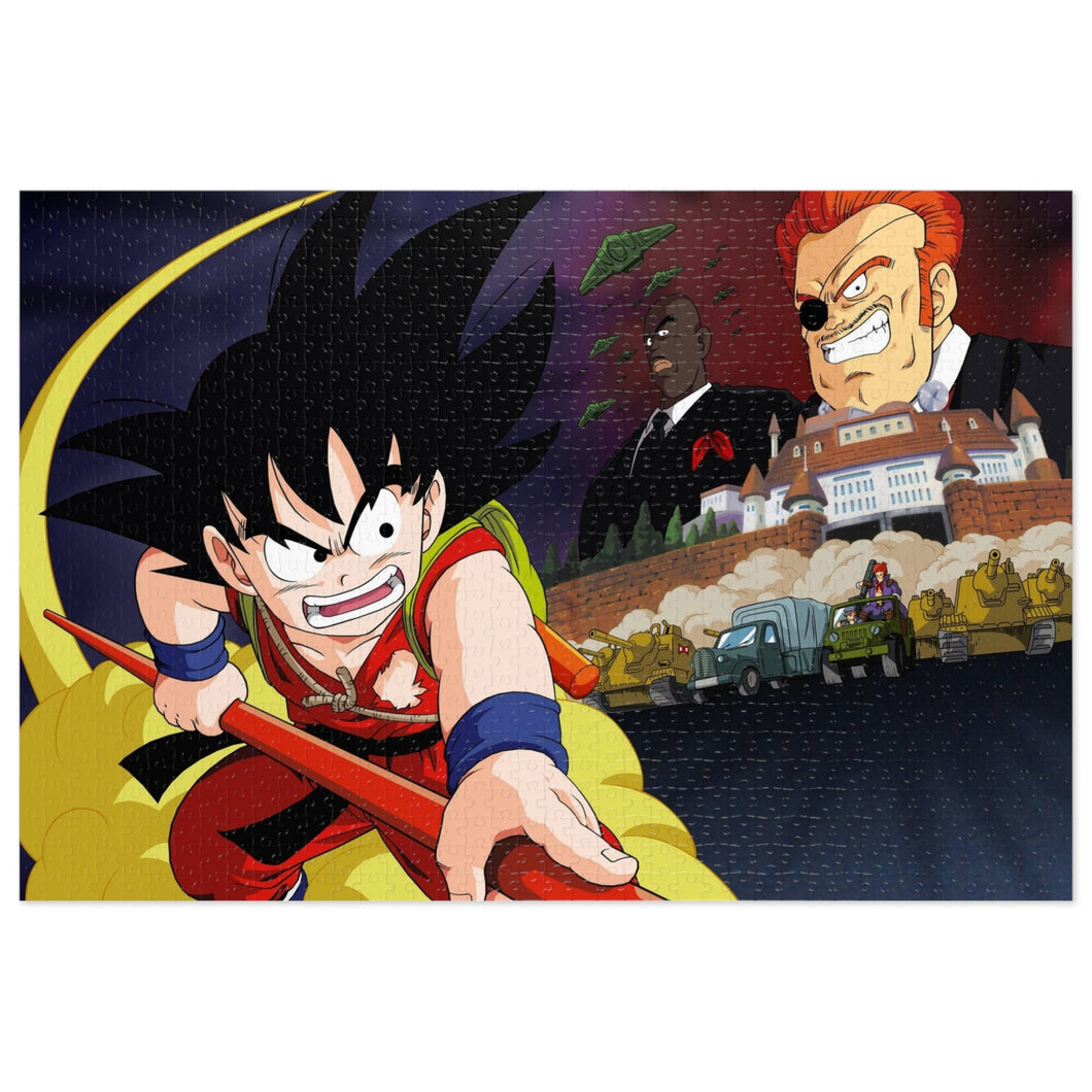 Goku vs. Red Ribbon Army Jigsaw Puzzle