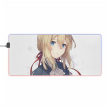 Load image into Gallery viewer, Violet Evergarden RGB LED Mouse Pad (Desk Mat)
