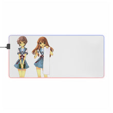 Load image into Gallery viewer, The Melancholy Of Haruhi Suzumiya 8k RGB LED Mouse Pad (Desk Mat)
