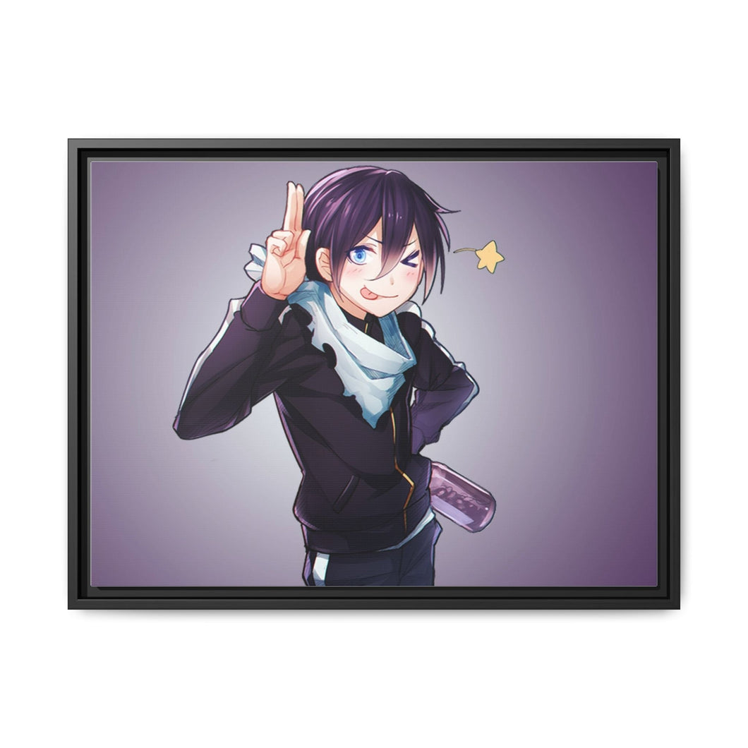 Anime Noragami Canvas Framed Art Print