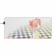 Load image into Gallery viewer, A Certain Scientific Railgun Kuroko Shirai RGB LED Mouse Pad (Desk Mat)
