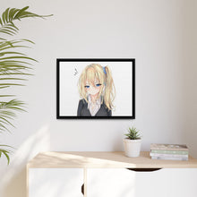 Load image into Gallery viewer, Ai Hayasaka Canvas Framed Art Print
